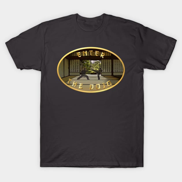 Enter the Dojo T-Shirt by RandomChatterQGT